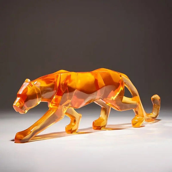 Sculpture modern panther