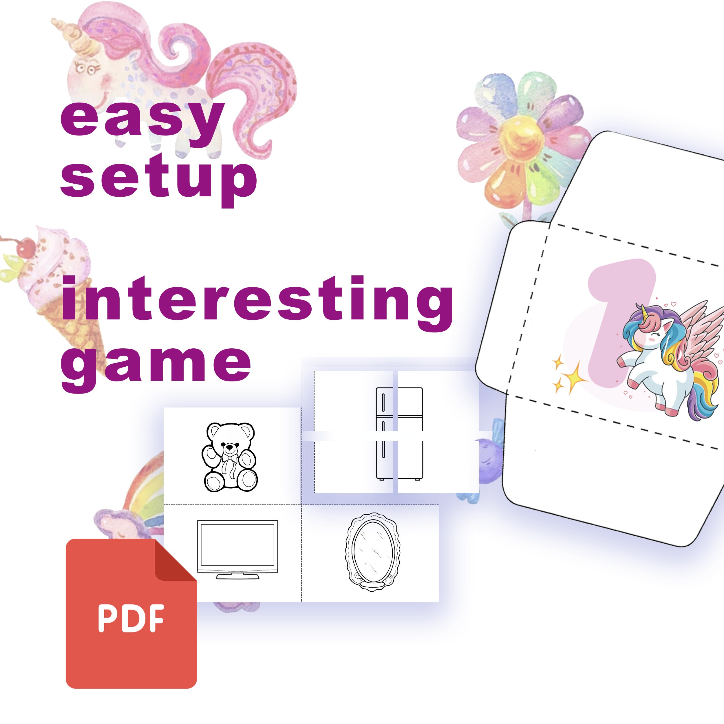 Treasure Hunt for Kids, Scavenger Hunt, Activity for Kids, Games and ...
