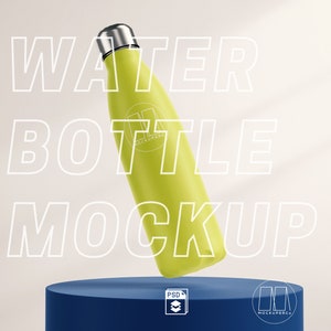 Water Bottle Mockups 17oz Drink Bottle Mock up Mother&#39;s Day Stock Photo Kids Refillable Water Bottle PSD Digital Download Valentine&#39;s Day