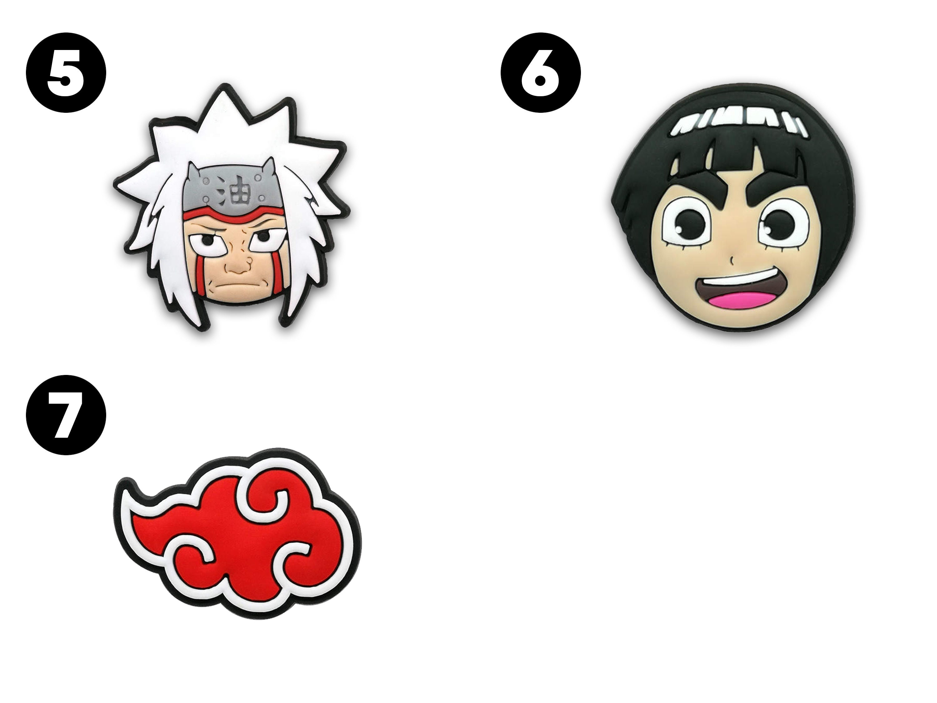 Croc Anime Charms Naruto Fits for Crocs 13 Charms 