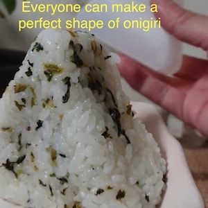 2pcs Silicone Onigiri Mold: Reusable Sushi Rice Case image 8