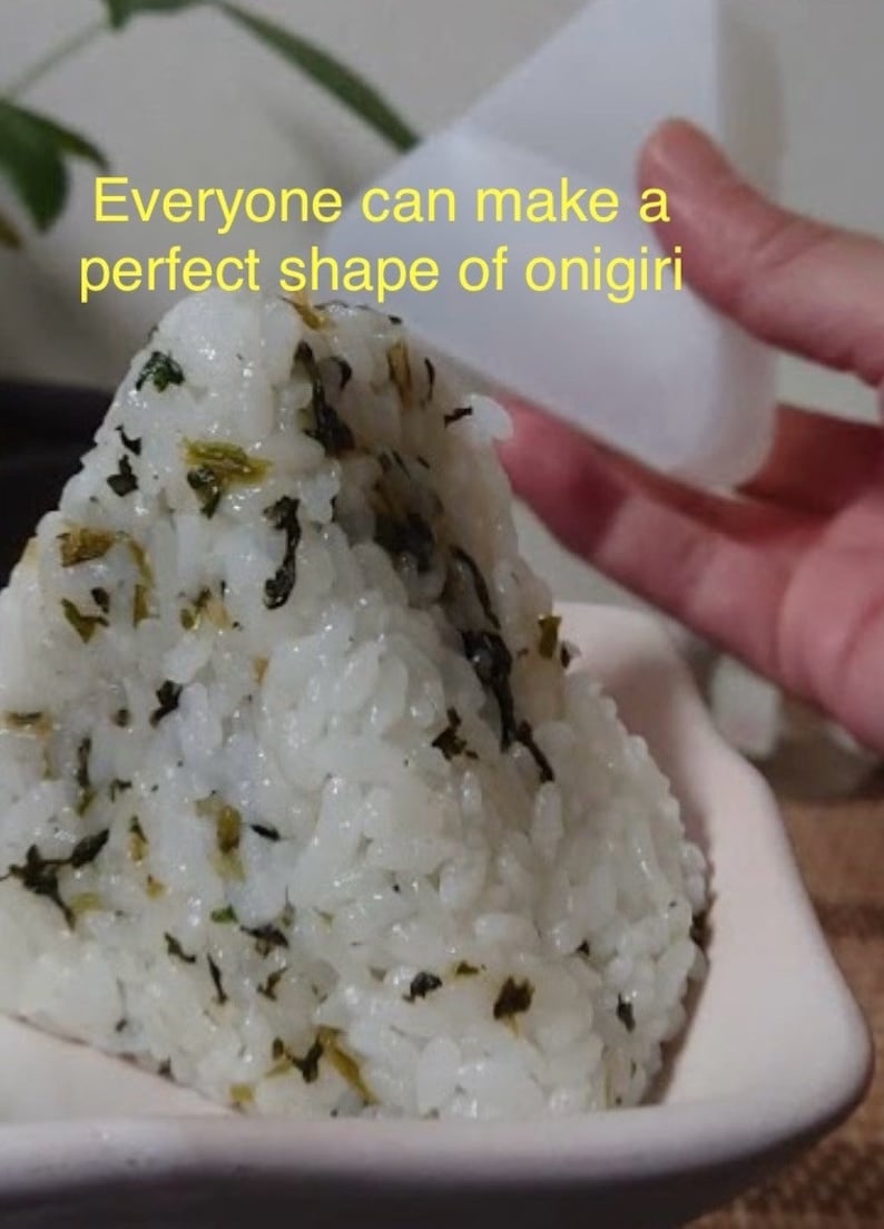 2pcs Silicone Onigiri Mold: Reusable Sushi Rice Case image 8