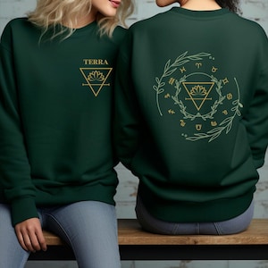 Zodiac Academy T-Shirt, Hoodie, Crewneck; House Terra, Vega Twins Shirt, Zodiac Academy Merch, Fantasy Reader Gift