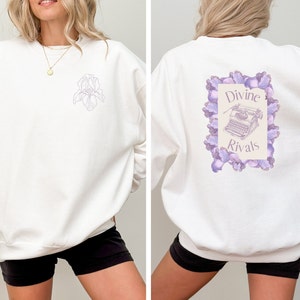 Divine Rivals Crewneck Sweatshirt, Book Lover Merch, Bookish Sweatshirt,