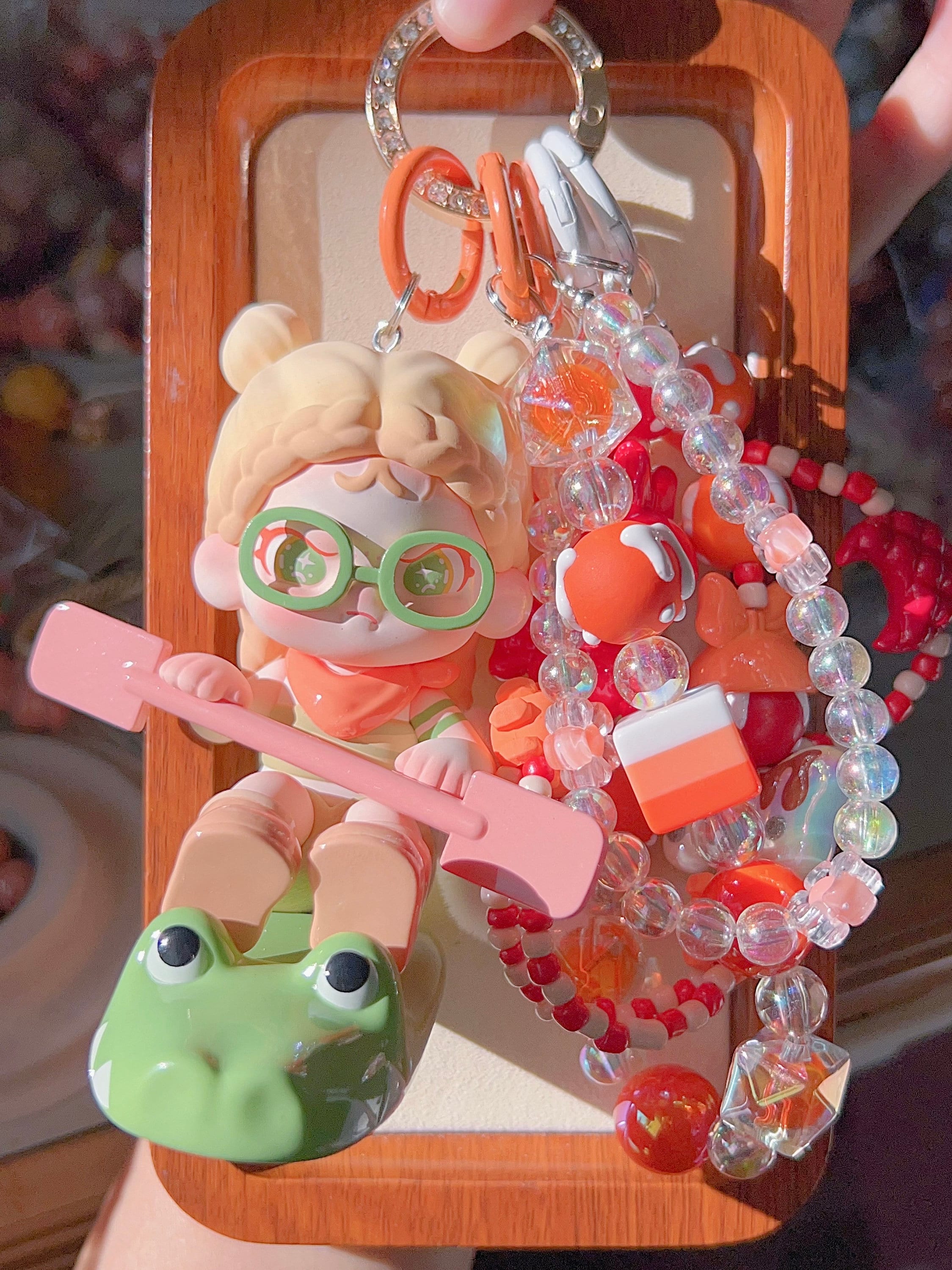 Dora Jungle Adventures handmade beaded Keychain | Handmade beads | Unique Beads | Popmart Doll