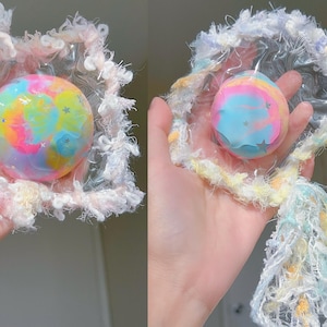 Rainbow Squishy Toy | Handmade | Stress Reliever | Slime Toy