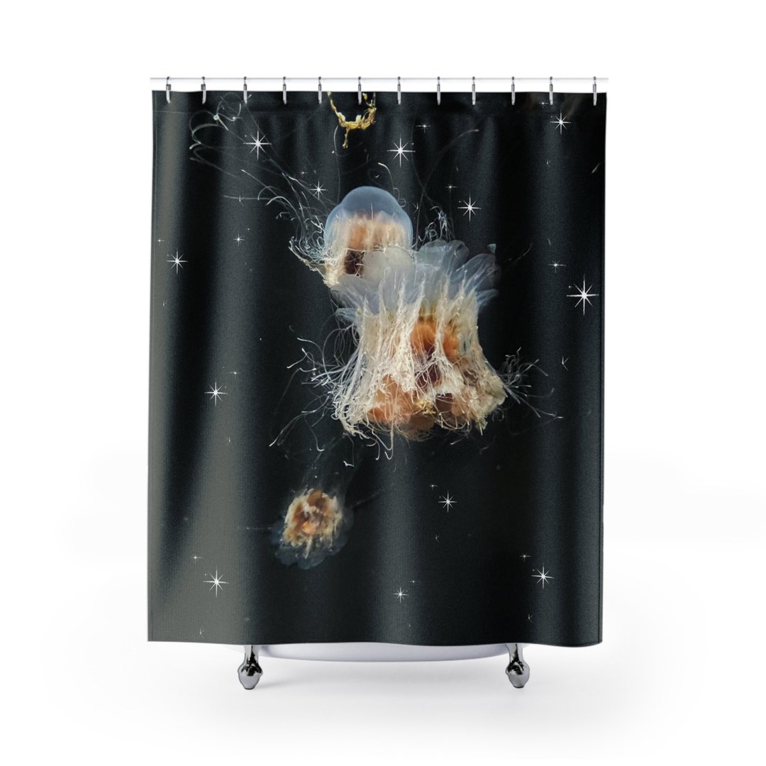 Jelly Fish Shower Curtains Etsy