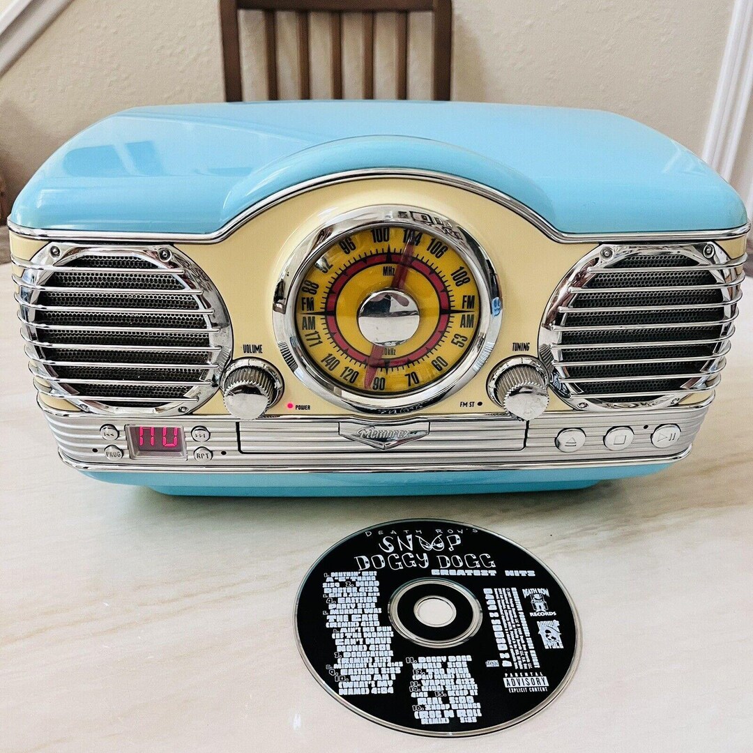 Vintage Memorex AM/FM Stereo Radio CD Player Nostalgia MTT3200 2004 ...