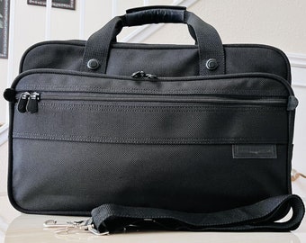 Briggs & Riley Travelware Bag Schwarz Nylon Handgepäck Weekender 17