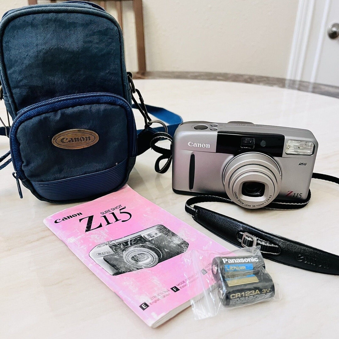 CANON Sure Shot Z115 SAF 3x Zoom 35mm Film Camera W/new Batteries OEM