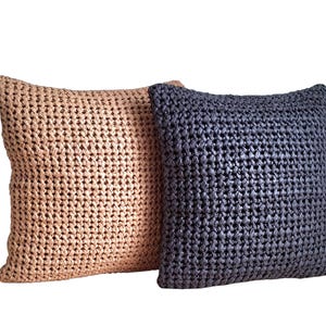 Raffia Pillow Cover,Decorative Pillow, Living Room Decor,Handmade Raffia Pillow,Raffia Cushion Cover ,Bohemian Style Cushion Case,