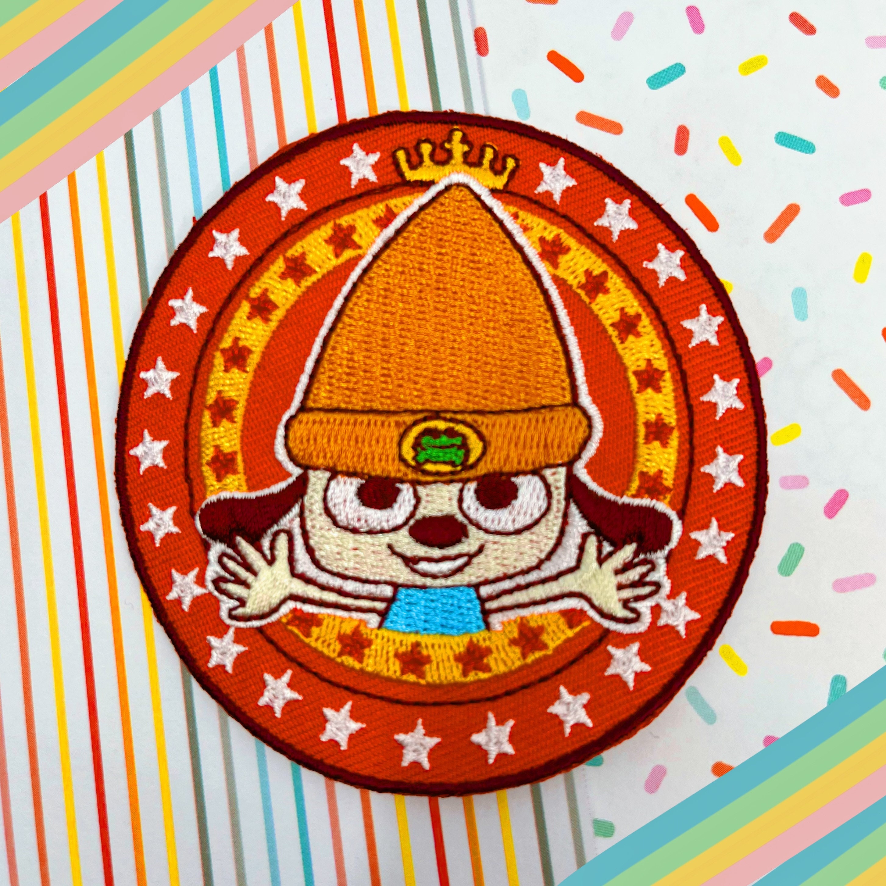 Casquette En Tricot Orange Parappa The Rapper - One Size - Neuf Sans étiquettes