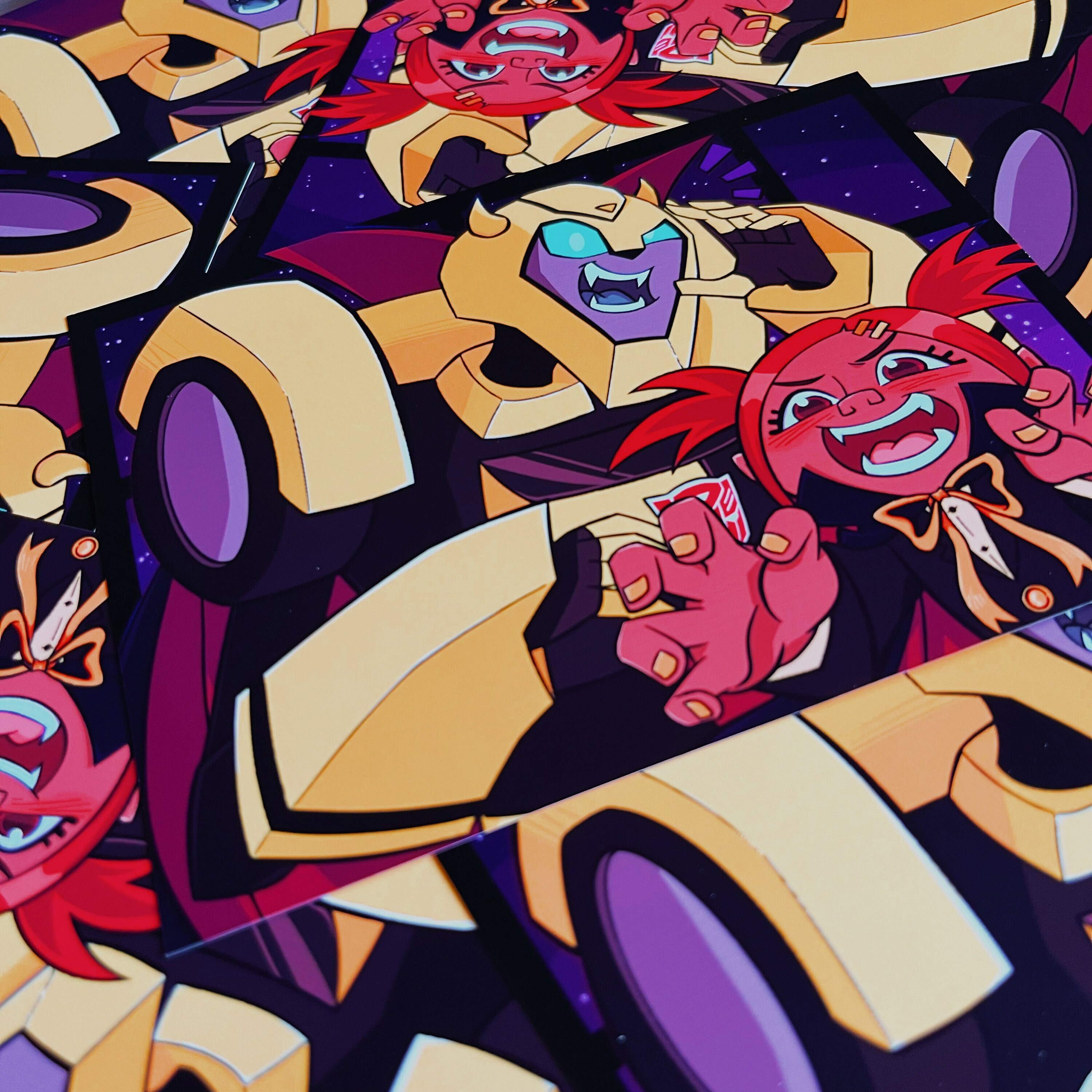 Transformers Animated Bumblebee Sari Print - Etsy
