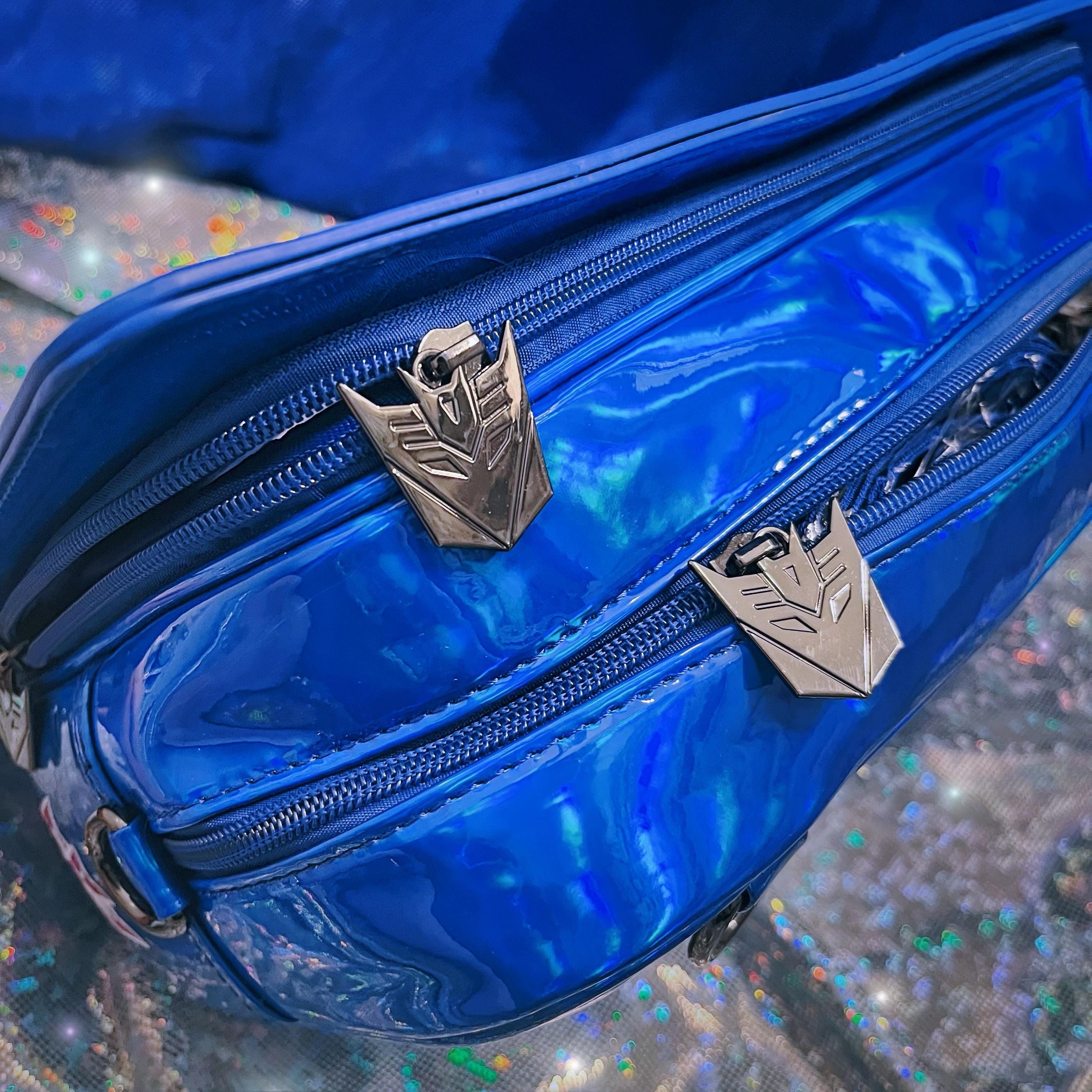 トランスフォーマー サウンドウェーブ バッグ ショルダーバッグ 数量限定 トランスフォーマー ホログラフィックブルー サウンド