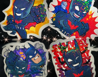 Bat's and Friends comic book sticker pack