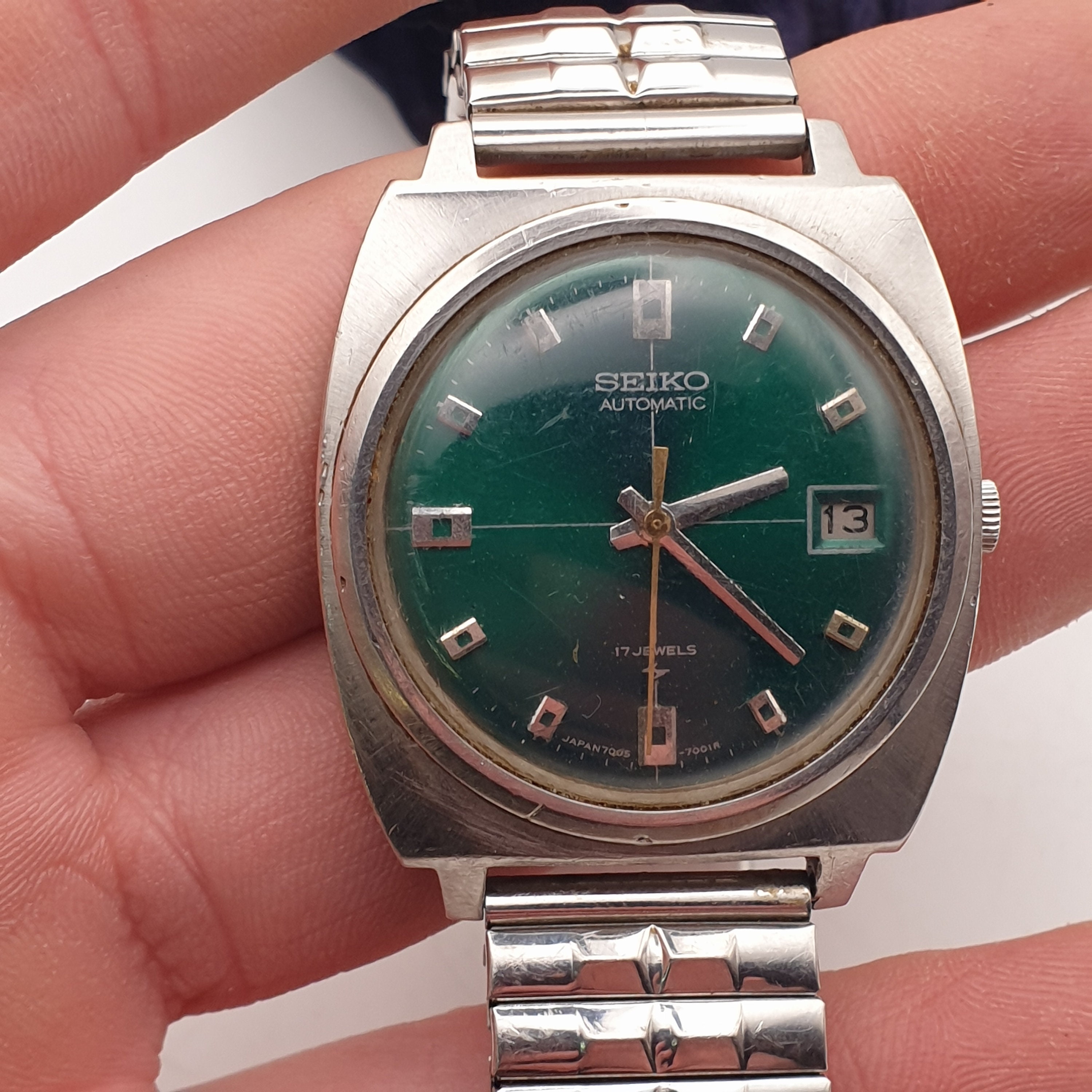 Seiko automatic shop 17 jewels 7005