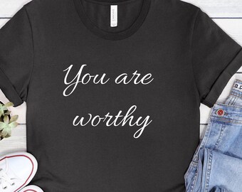 Fashion Eye-Catching Mental Health Tee, Inspirational Quote Shirt, Supportive Depression Awareness, Gift idea