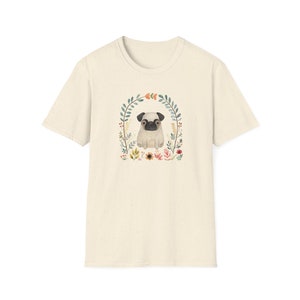 Unisex T-Shirt, 100 % Baumwolle Tshirt, Dekoratives Design, Hundemotiv, Origineller Style, Klassisches T-Shirt, Top Qualität, angenehm weich