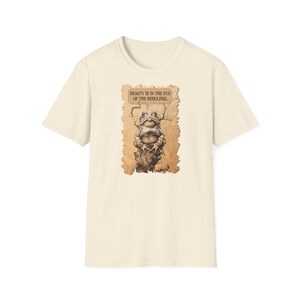 T-shirt unisex, maglietta in cotone 100%, design ispirato alla natura, arte unica della fauna selvatica, stampa animalier accattivante, stile casual, maglietta classica, morbida.