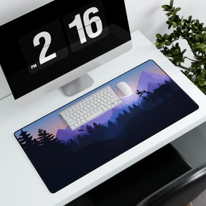 XXL Gaming Mouse Pad, Landscape Mousepad, Gaming Mousepad, Large Table Mat, XXL Mousepad