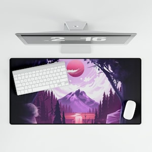 XXL Gaming Mouse Pad, Landscape Mousepad, Gaming Mousepad, Large Table Mat, XXL Mousepad