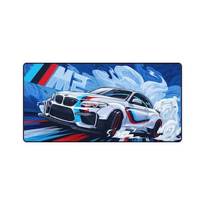 BMW M2 Mouse Pad, XXL Gaming Mouse Pad, XXl Mouse Pad, Gaming Mousepad, Large Table Mat
