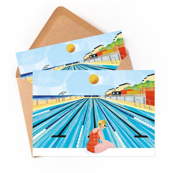 Brighton Sea Lanes Greeting Card. Birthday. Notelet. Everyday card