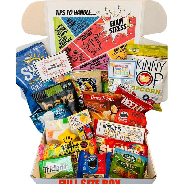 Exam Survival Kit Care Package for Students