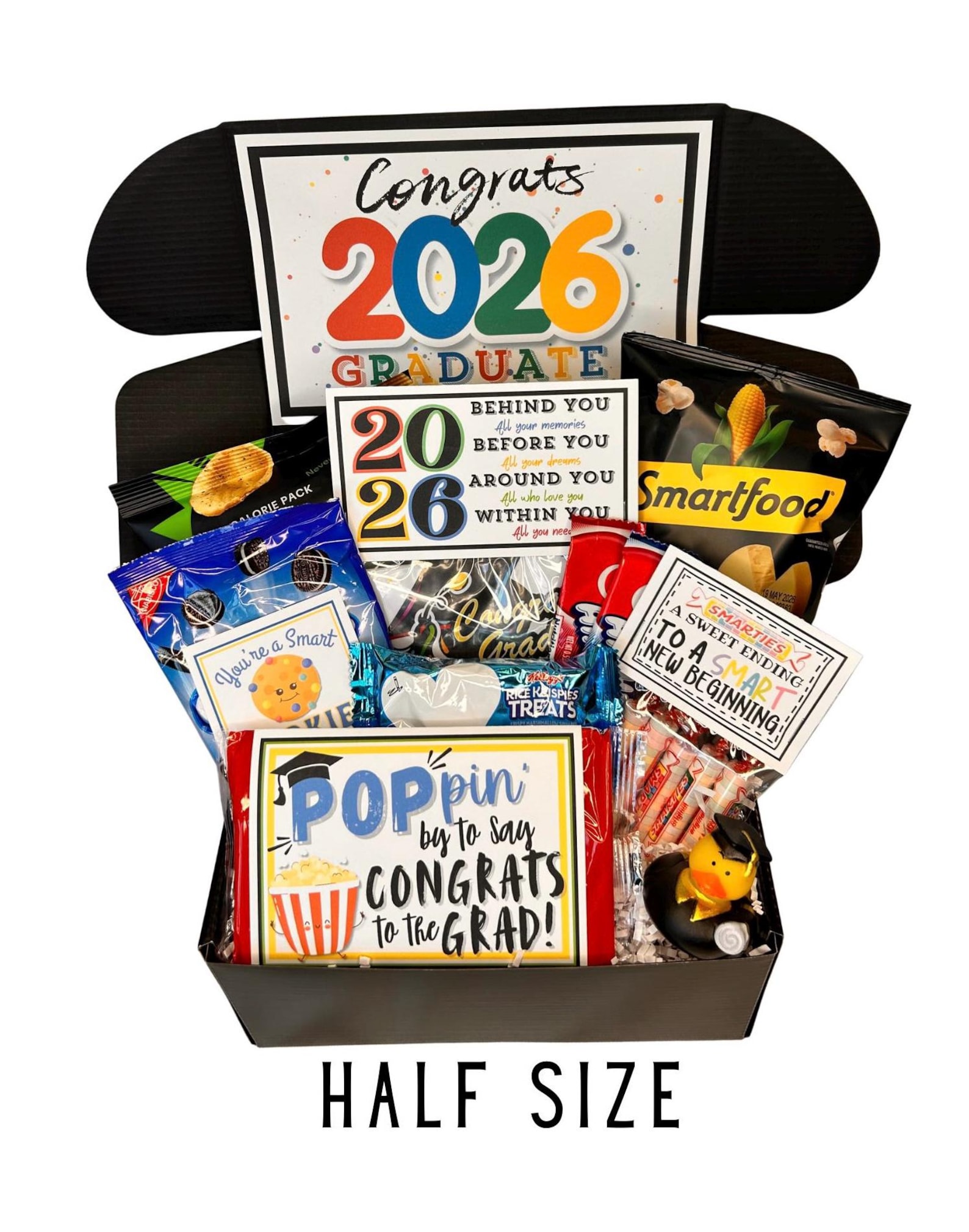 Class of 2026 Graduation Gift Box | Congrats Grad Care Package, Snacks ...