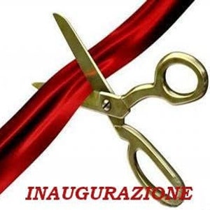 Golden Dressmaking Scissors suitable for Inauguration Ceremonies in Steel CM. 260 image 2