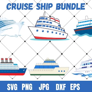 Cruise Ship SVG, Cruise Svg, Cruise Vacation svg, Ship Svg, Yacht Svg, Boat svg, Cruise Cricut, Cruise Silhouette, Cruise Ship Clipart, Png