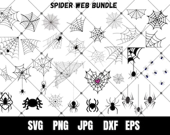 Spider Web Svg Bundle,Spider Web Clipart,Spider Web Png,Cobweb Svg,Spider Web Cut Files,Spider SVG,Spider Web Silhouette,Digital Download