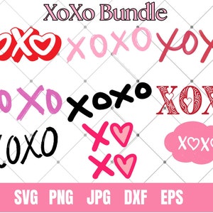 Xoxo SVG, Xoxo PNG, chemise SVG, Love SVG, Varsity Xoxo SVG, Sublimation, Trendy SVG