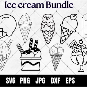Eis SVG, süße Eistüte geschnitten Dateien, Eis Clipart, Sommer SVG, Dessert SVG, Eiscreme SVG-Dateien für Cricut und Silhouette