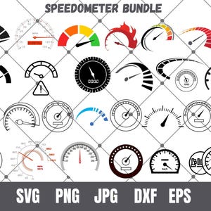 Tachometer svg, Tachometer Clipart, Racing svg, Geschwindigkeitsmesser design, Tachometer Silhouette, Tachometer geschnitten Datei für Cricut