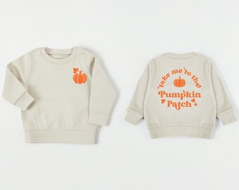 Sudadera Pumpkin Patch • Conjunto suave de otoño, personalizado