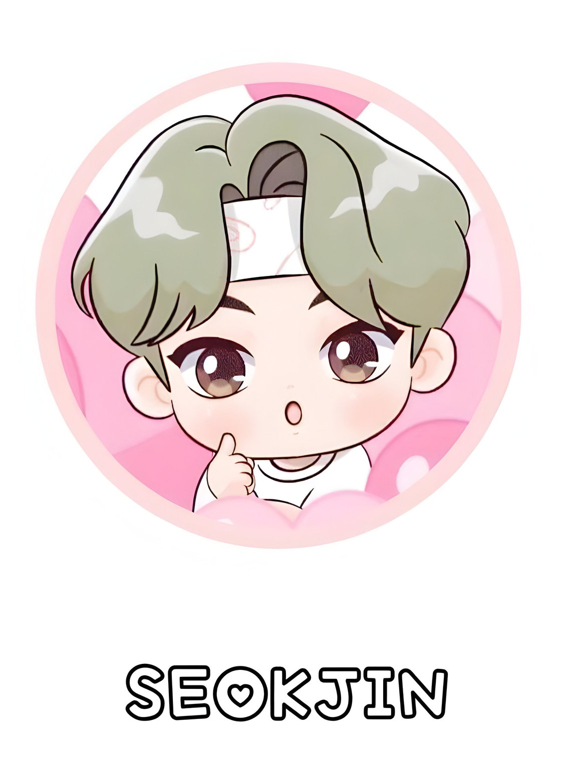 Bts Chibi Tiny Tans Printable Stickers - Etsy