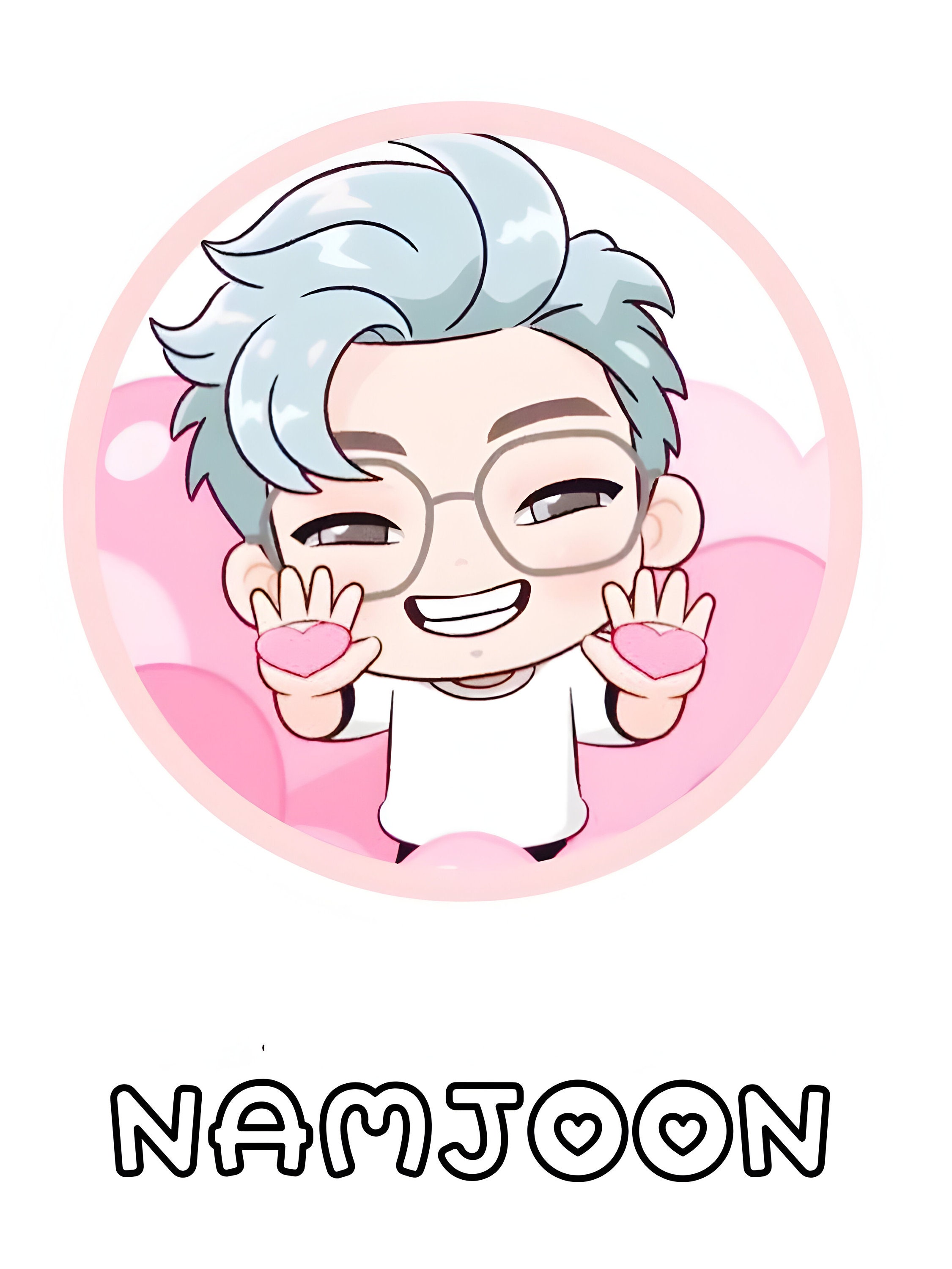 Bts Chibi Tiny Tans Printable Stickers - Etsy