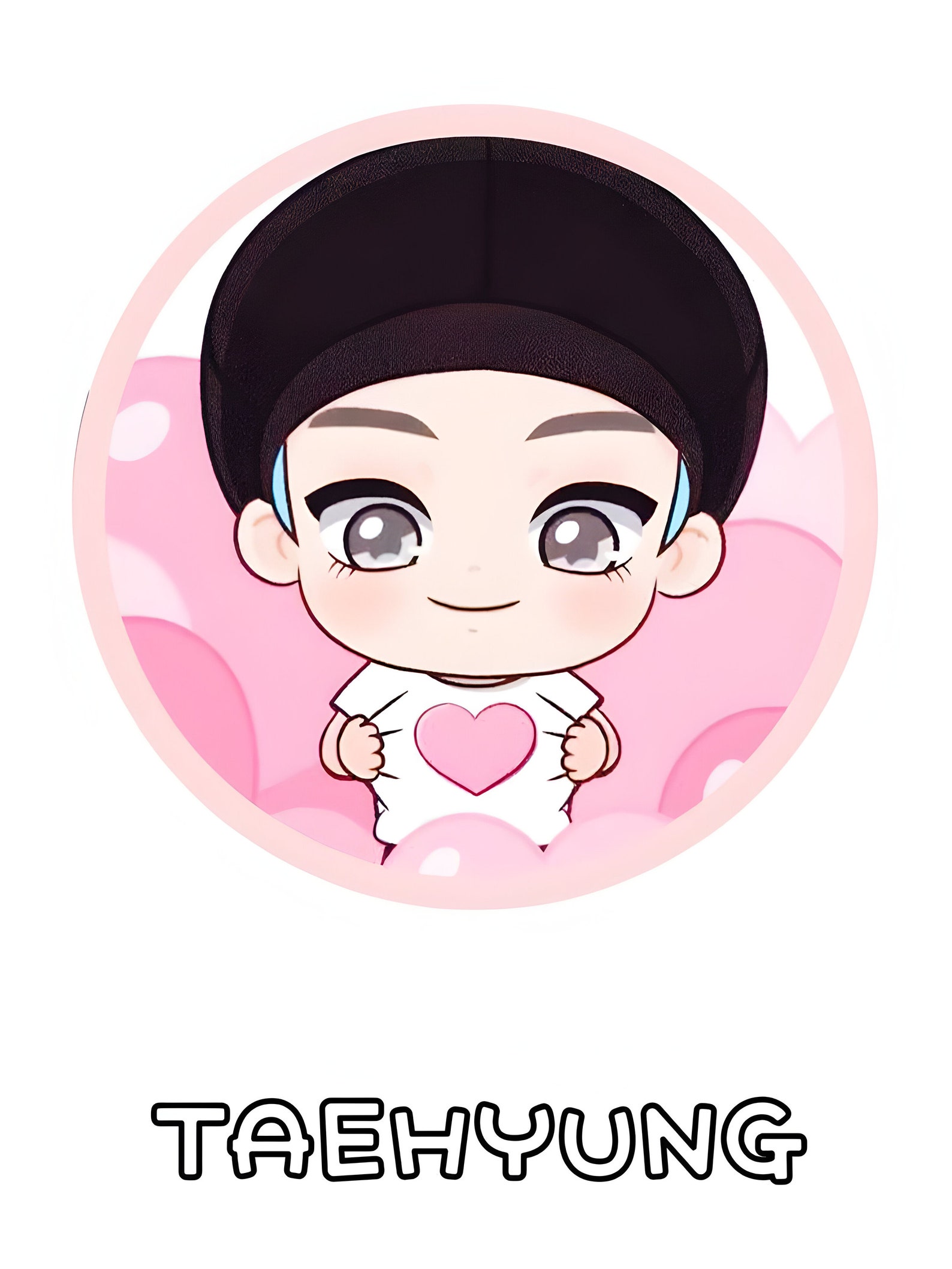 Bts Chibi Tiny Tans Printable Stickers - Etsy