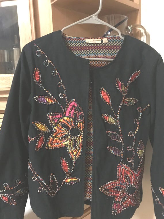 Vintage Applique Jacket View 5