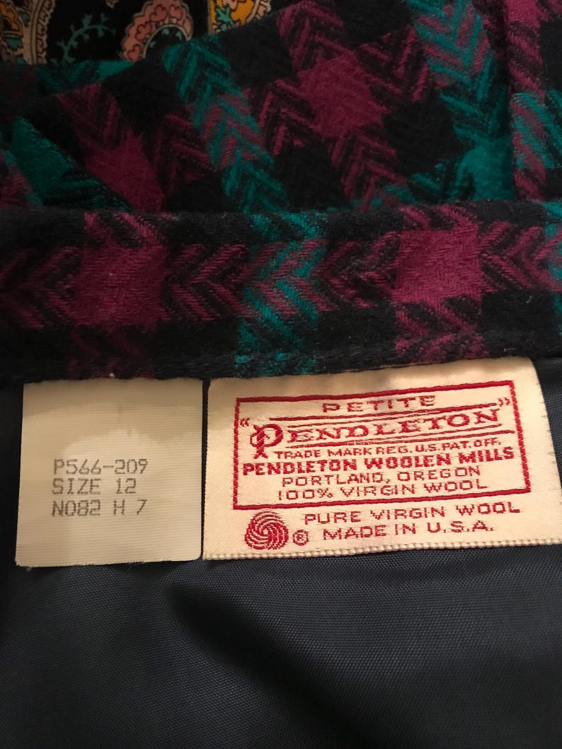 Vintage Pendleton Suit - Etsy
