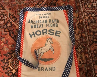 Flour Sack Upcycle Apron