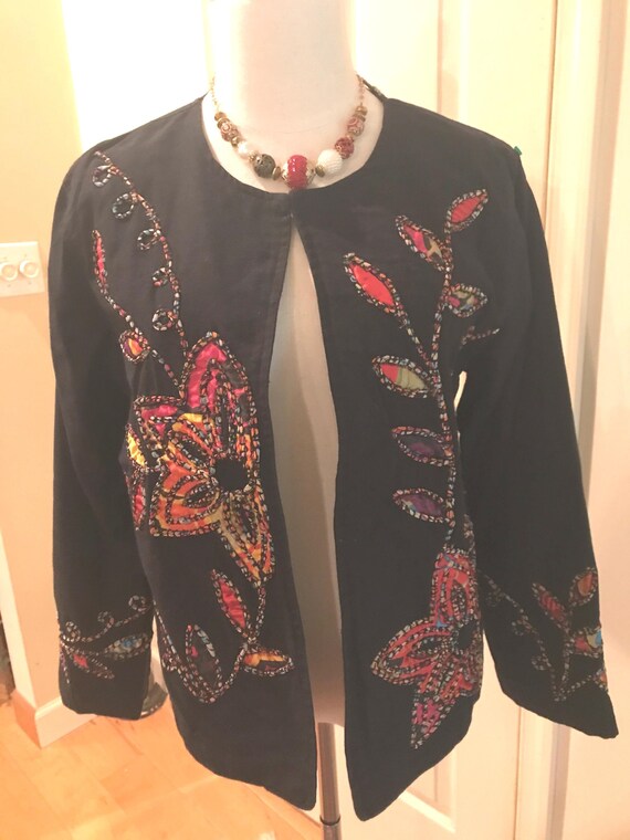 Vintage Applique Jacket View 2