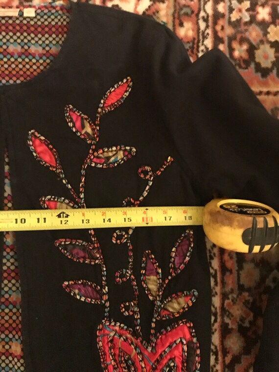 Vintage Jacket with applique - image 4