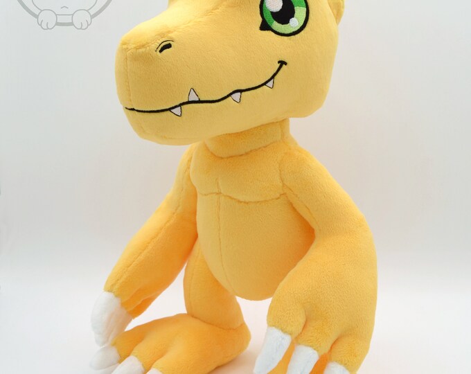Handmade Agumon Plush - Etsy
