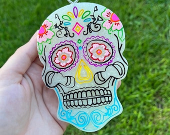 Sugar Skull Car Freshener