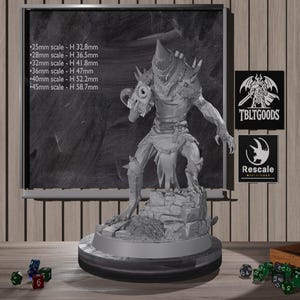 Rat folklorique mutilé A V1-V4| Miniature haut de gamme | Mini D&D Premium | Miniature homme-bête | Poncé et apprêté | Impression 3D en résine | 25 mm 45 mm |