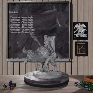 Magma Forged  Dwarven Riders Miniature D | Fantasy DND Figurine | Dwarf Mini | 25mm - 54mm Scale | 3D Resin 12k Print | High Detail Mini |