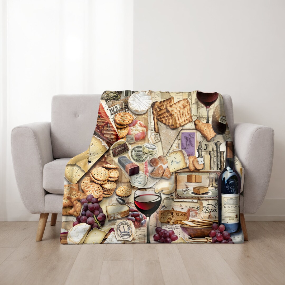 Love Stories - 100% Cashmere Blanket - Wine