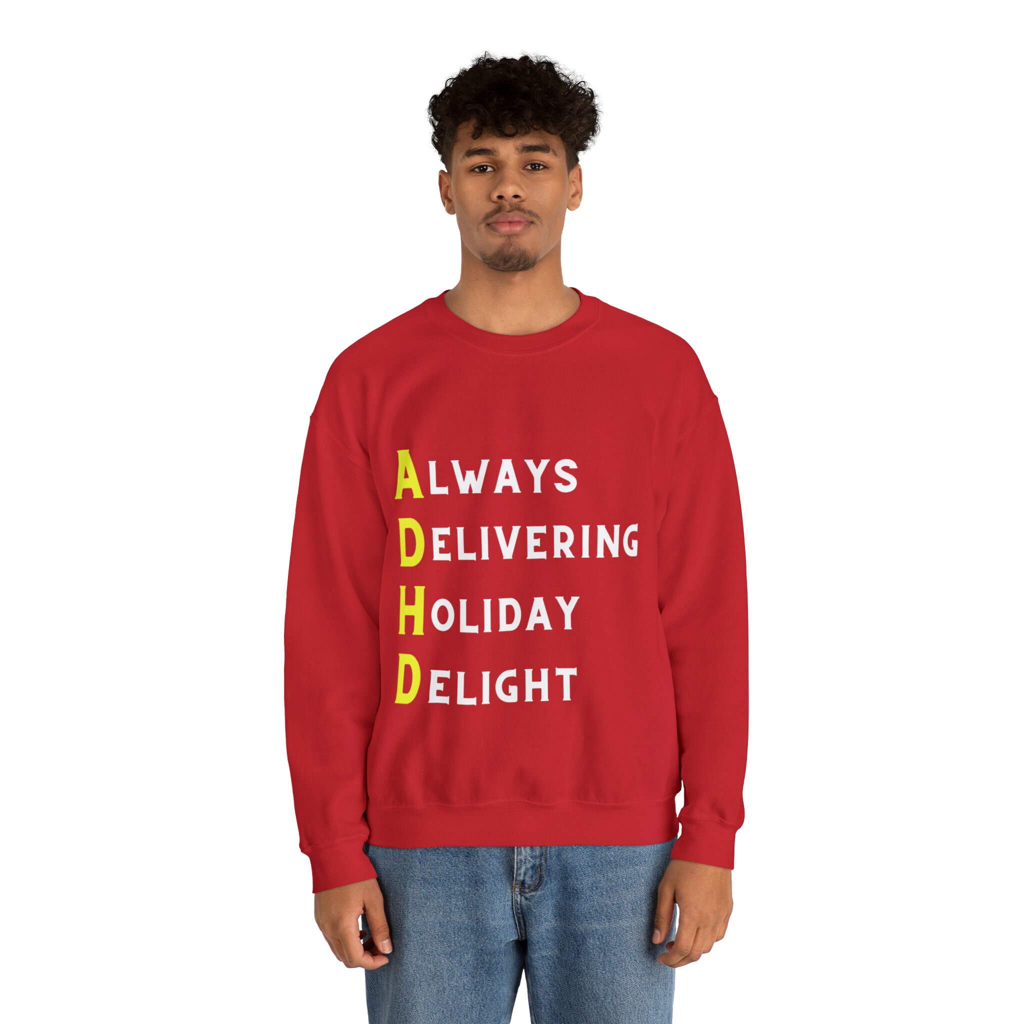 ADHD Christmas Jumper Celebrate This Christmas With This - Etsy UK